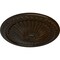 Ekena Millwork Alexa Ceiling Medallion (Fits Canopies up to 3"), Hand-Painted Bronze, 15"OD x 1 3/4"P CM14AXBZS - alternate 4